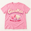 GlucoMax “Sweet as Sugar” Graphic T-Shirt - Candy Pink